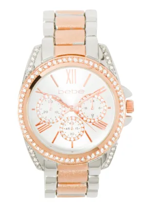 Mixed Metal Link Watch