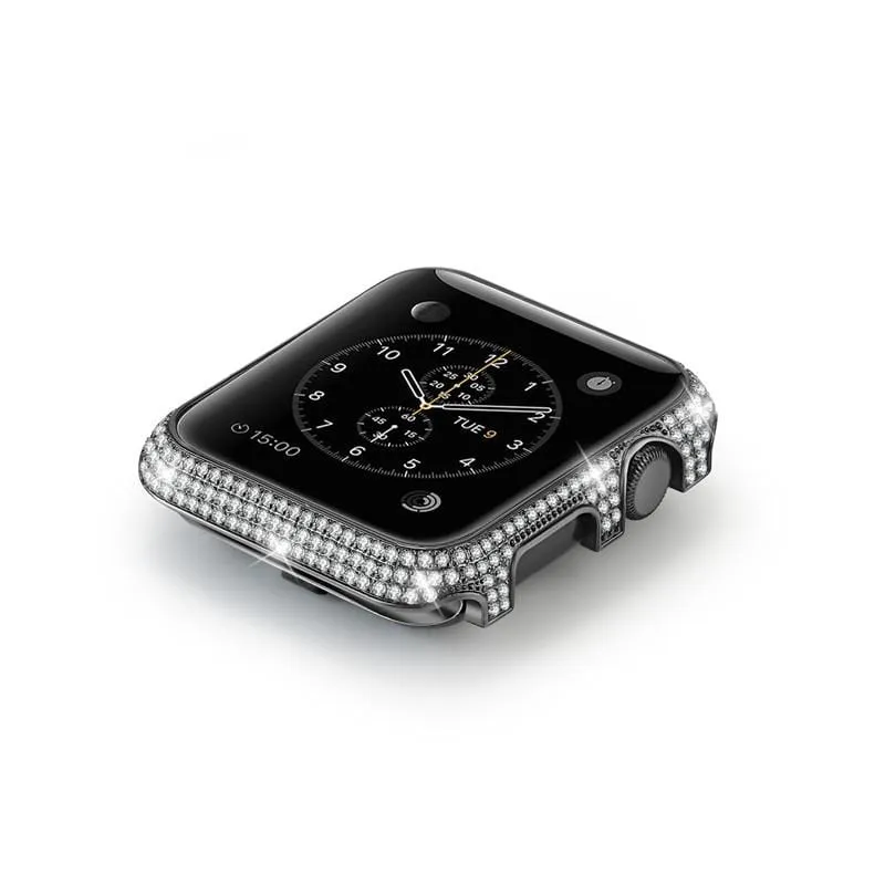 New Luxury Crystal Diamond Watch Case Cover Compatible With Apple Watch-A Limited Edition