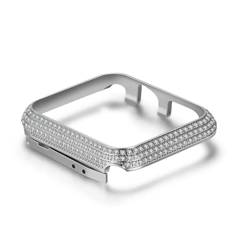 New Luxury Crystal Diamond Watch Case Cover Compatible With Apple Watch-A Limited Edition