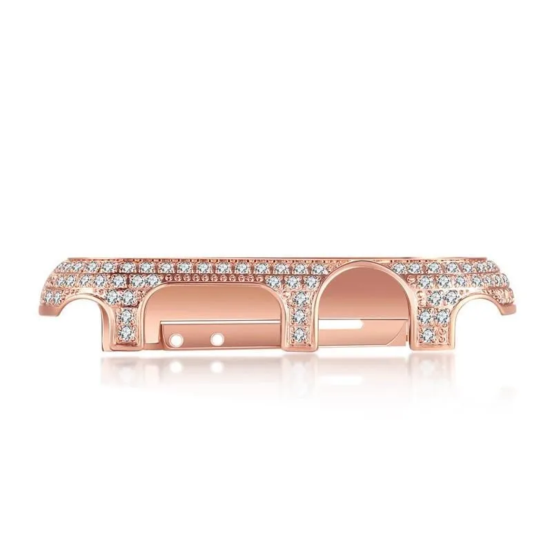 New Luxury Crystal Diamond Watch Case Cover Compatible With Apple Watch-A Limited Edition