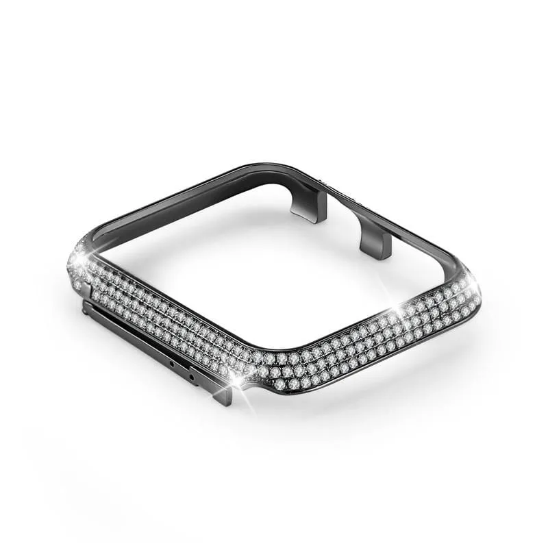 New Luxury Crystal Diamond Watch Case Cover Compatible With Apple Watch-A Limited Edition