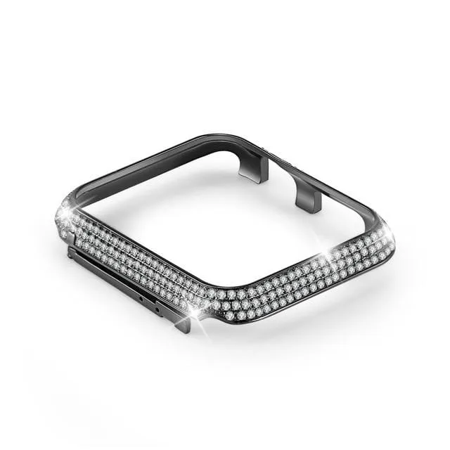New Luxury Crystal Diamond Watch Case Cover Compatible With Apple Watch-A Limited Edition