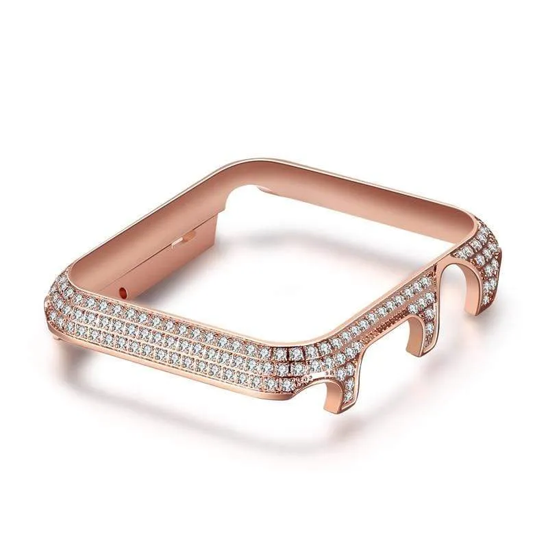 New Luxury Crystal Diamond Watch Case Cover Compatible With Apple Watch-A Limited Edition