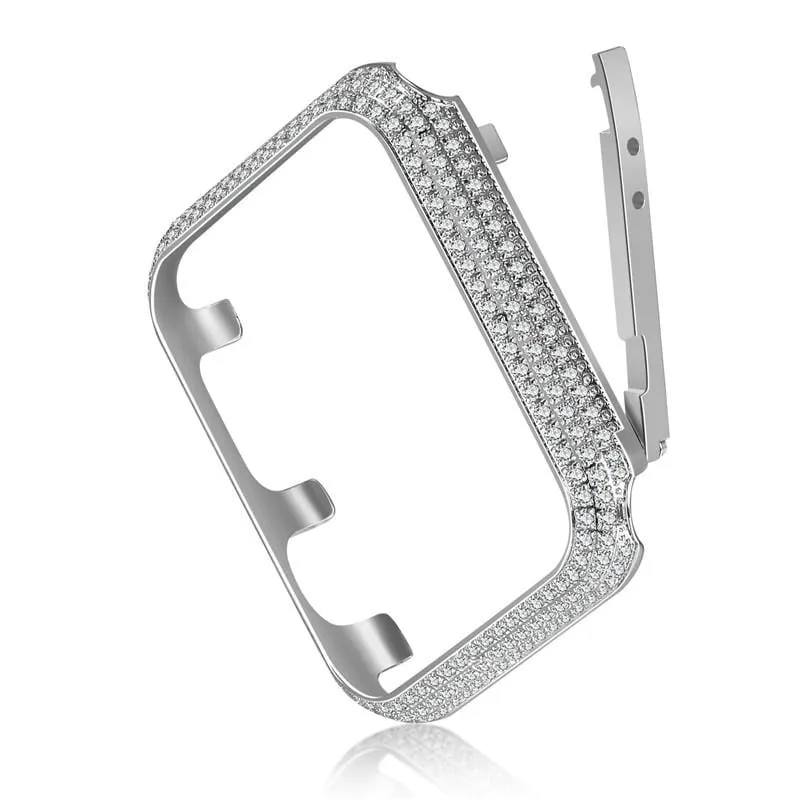 New Luxury Crystal Diamond Watch Case Cover Compatible With Apple Watch-A Limited Edition