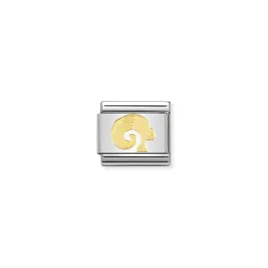 Nomination Composable Link Aries, 18K Gold