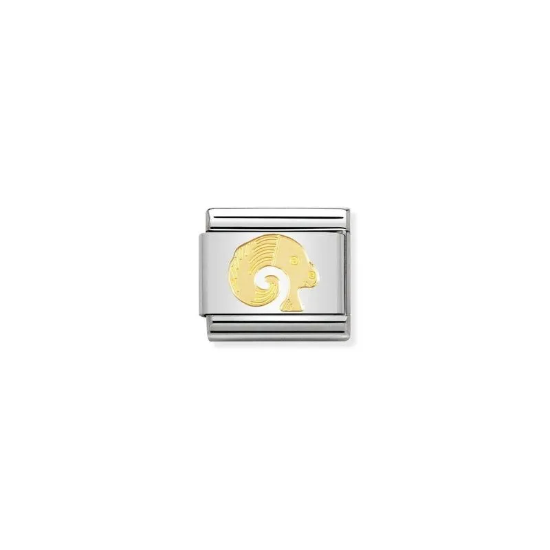 Nomination Composable Link Aries, 18K Gold