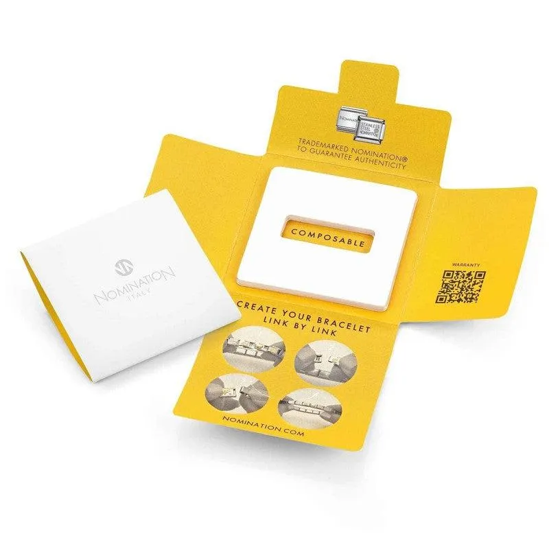 Nomination Composable Link Sacred Heart, Silver
