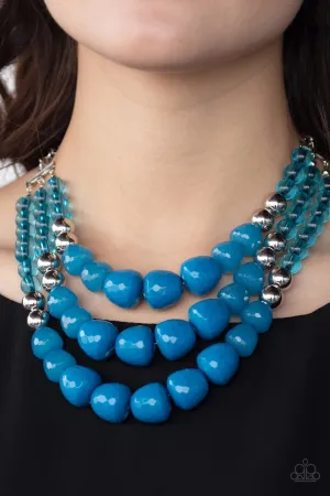 Paparazzi - Forbidden Fruit - Blue Necklace