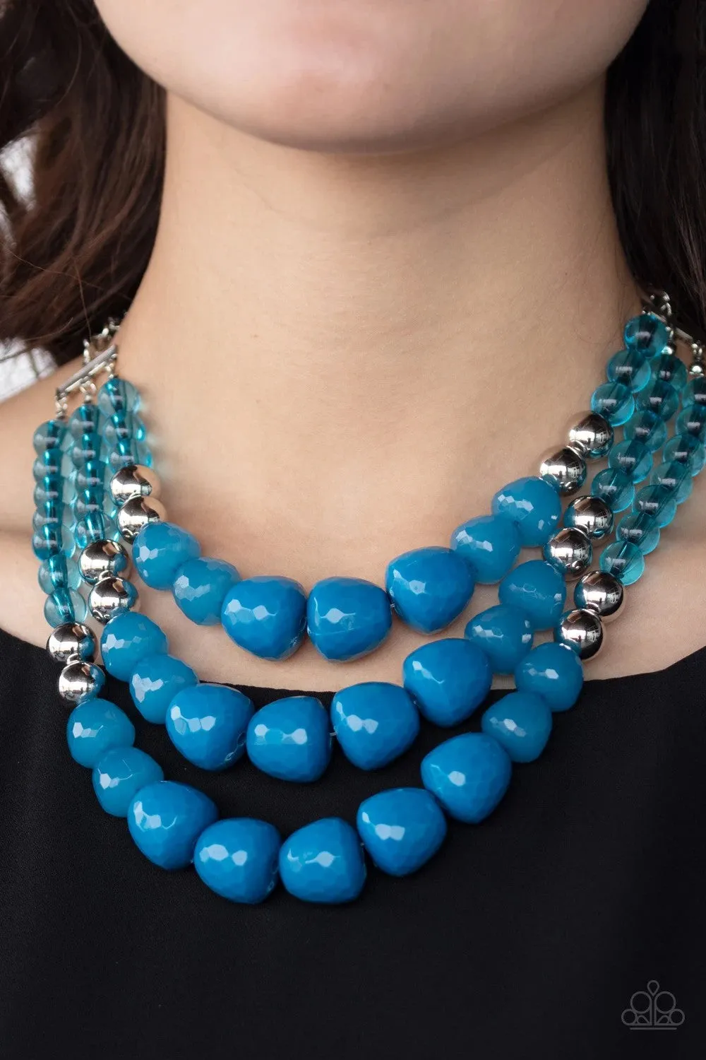 Paparazzi - Forbidden Fruit - Blue Necklace