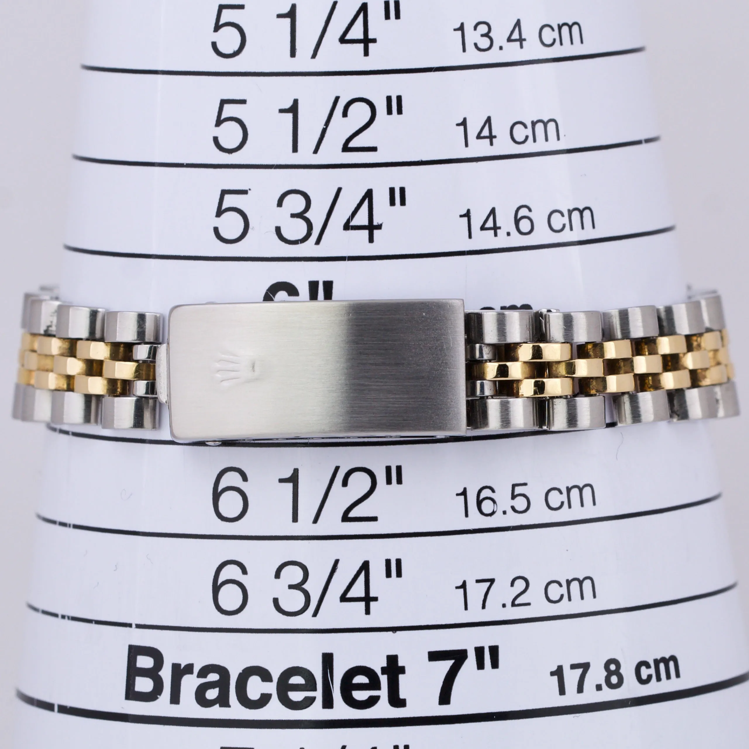 PAPERS Rolex DateJust 26mm BLACK TAPESTRY Jubilee 18K Two-Tone Fluted 69173 B P
