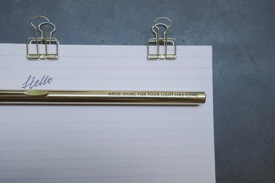 Pen Refill {Brass Pen}