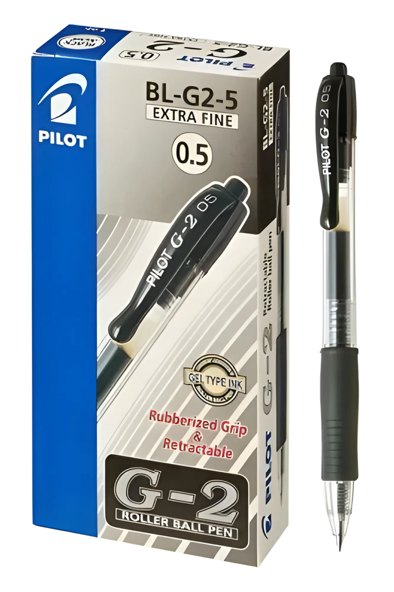 Pilot Retractable Ballpen G2 0.5mm | 12pcs