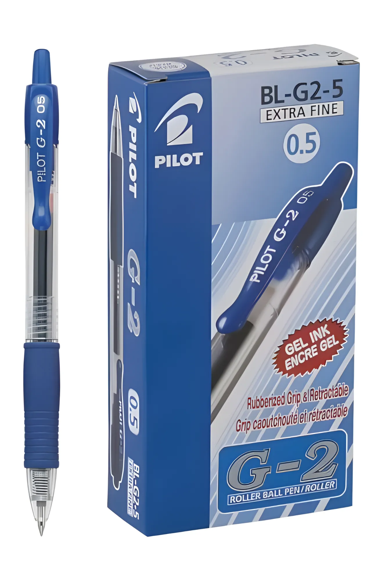 Pilot Retractable Ballpen G2 0.5mm | 12pcs