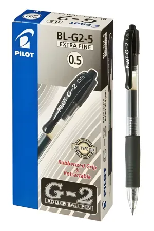 Pilot Retractable Ballpen G2 0.5mm | 12pcs