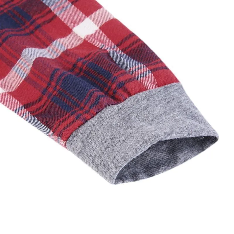 Plaid Patchwork Shirt