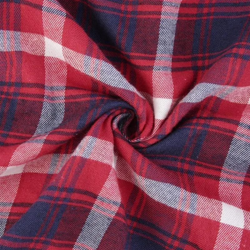 Plaid Patchwork Shirt