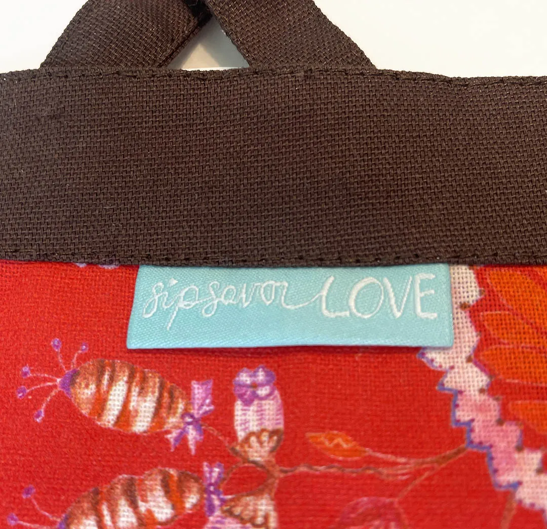 "A Touch of Love" Apron