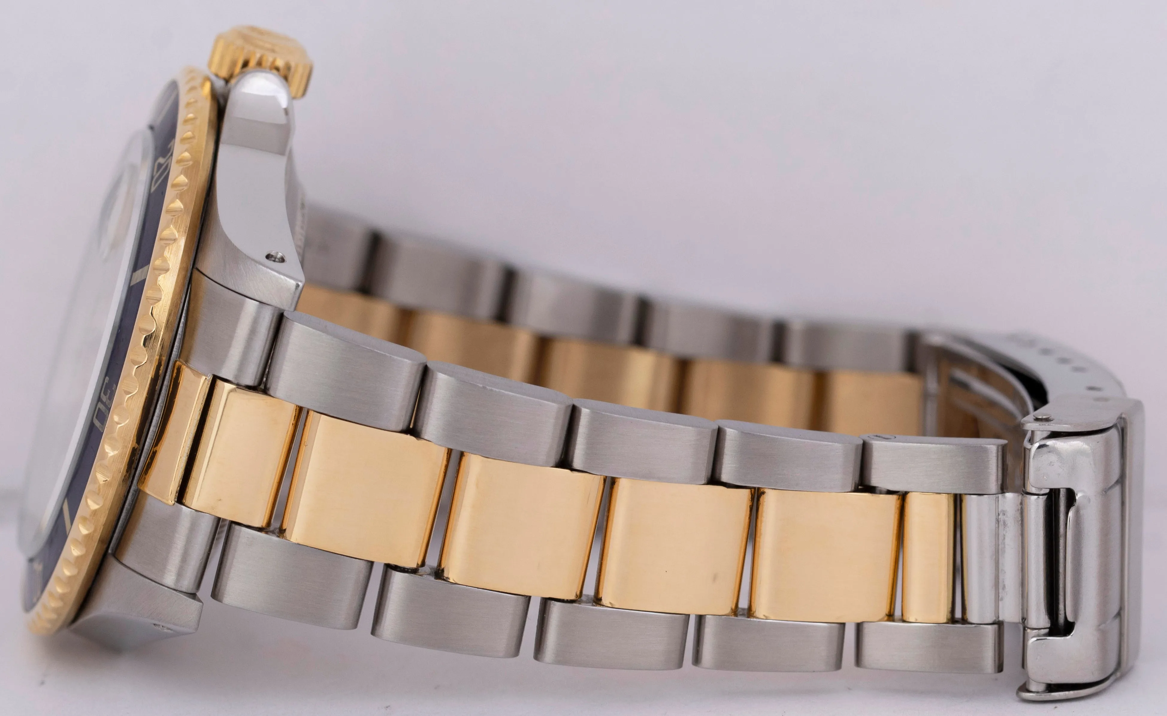 RARE Rolex Submariner Date 18K Two-Tone Gold CHAMPGANE PATINA 40mm Watch 16803