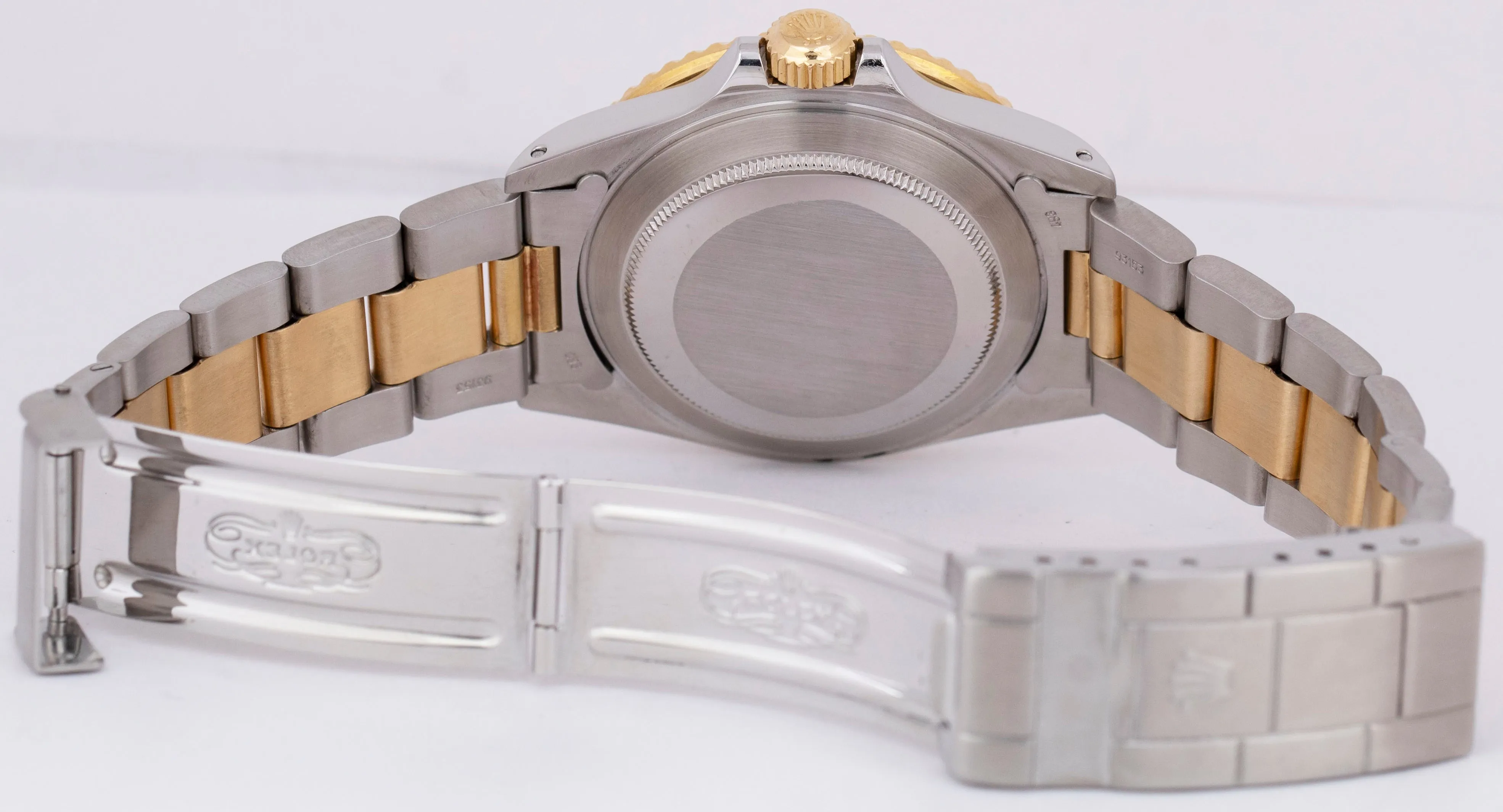 RARE Rolex Submariner Date 18K Two-Tone Gold CHAMPGANE PATINA 40mm Watch 16803