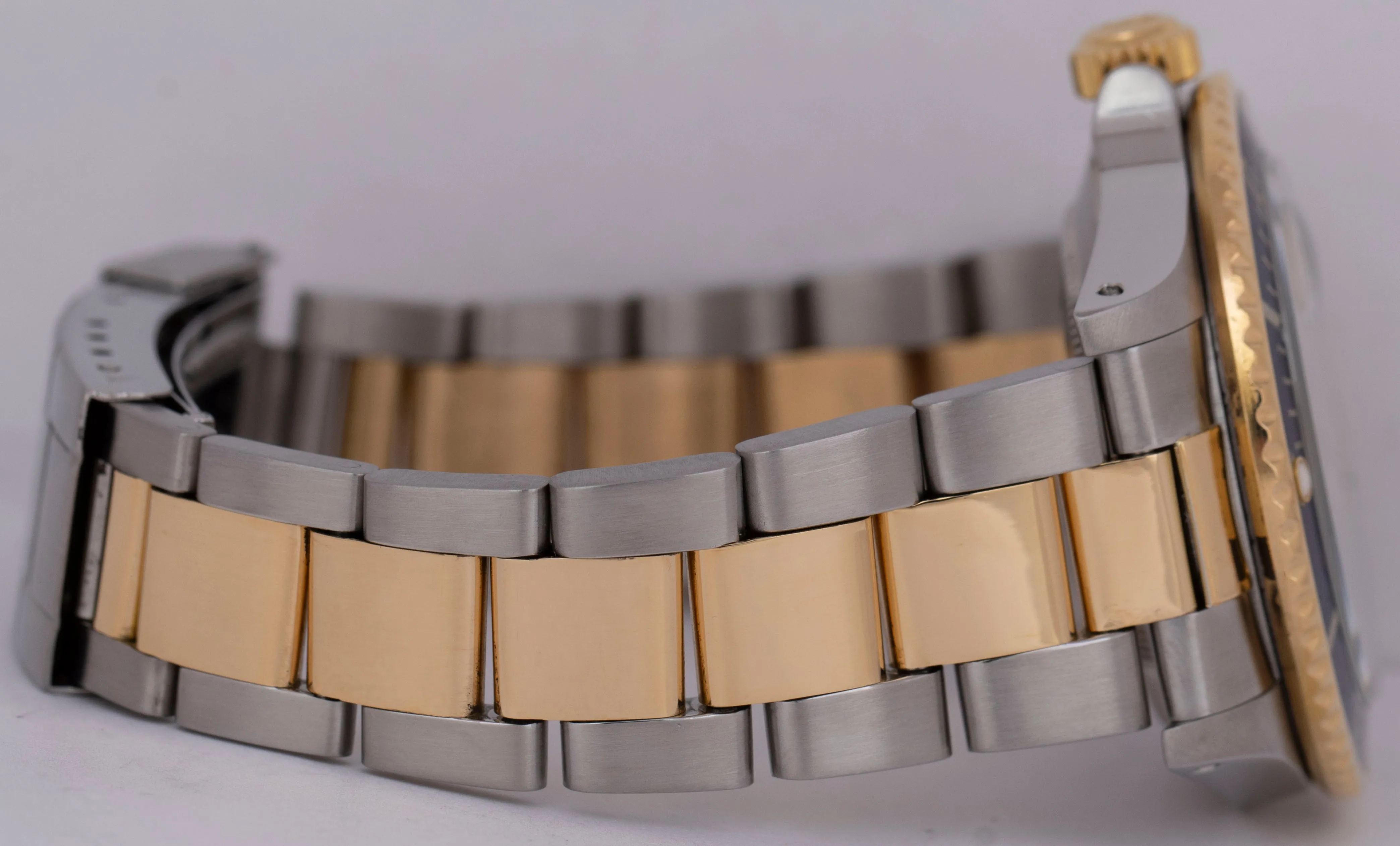 RARE Rolex Submariner Date 18K Two-Tone Gold CHAMPGANE PATINA 40mm Watch 16803