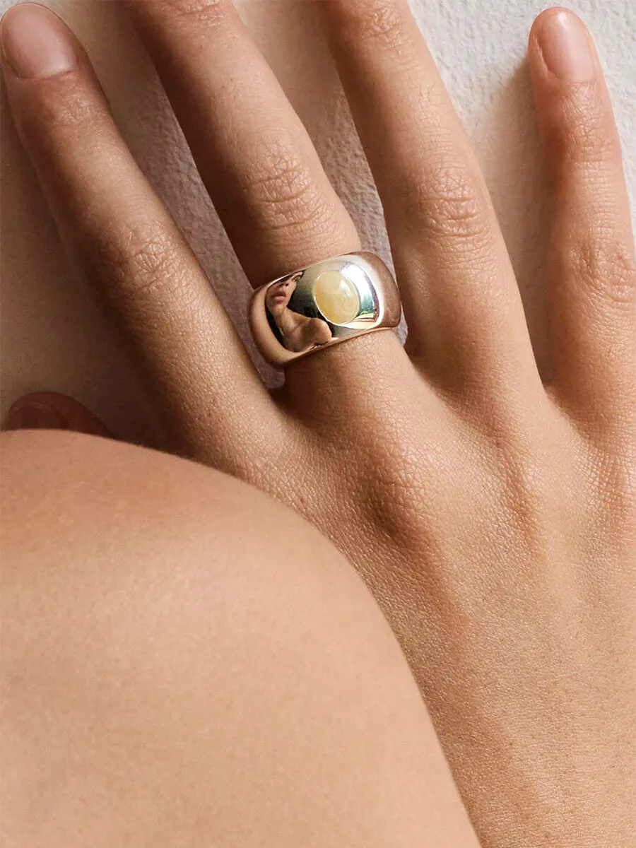 Reflection Topaz Ring