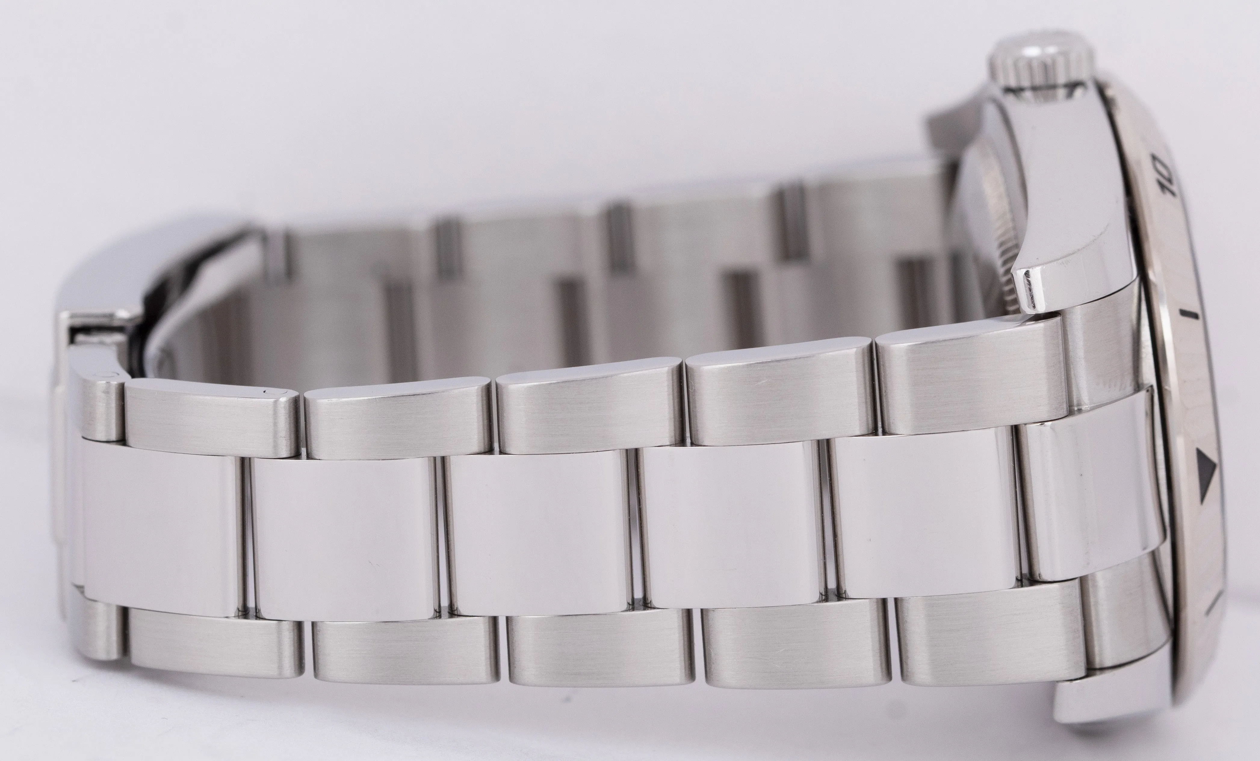 Rolex DateJust Turn-O-Graph Thunderbird White Red Stainless Steel Watch 116264