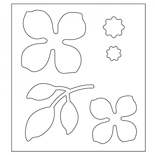 Sizzix Bigz Die - Asian Flower by Debi Potter, Multicolour