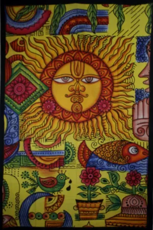 Sun Ra Blessings Tapestry