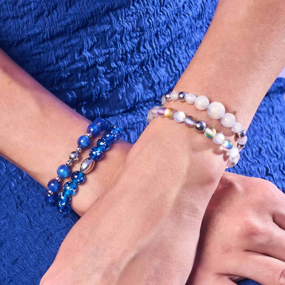 Topaz Flame | .925 Sterling Silver | Firefly Glass Bracelet