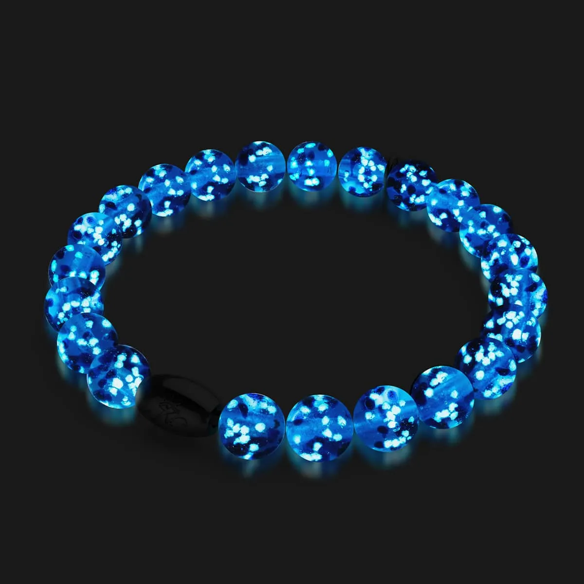 Topaz Flame | .925 Sterling Silver | Firefly Glass Bracelet