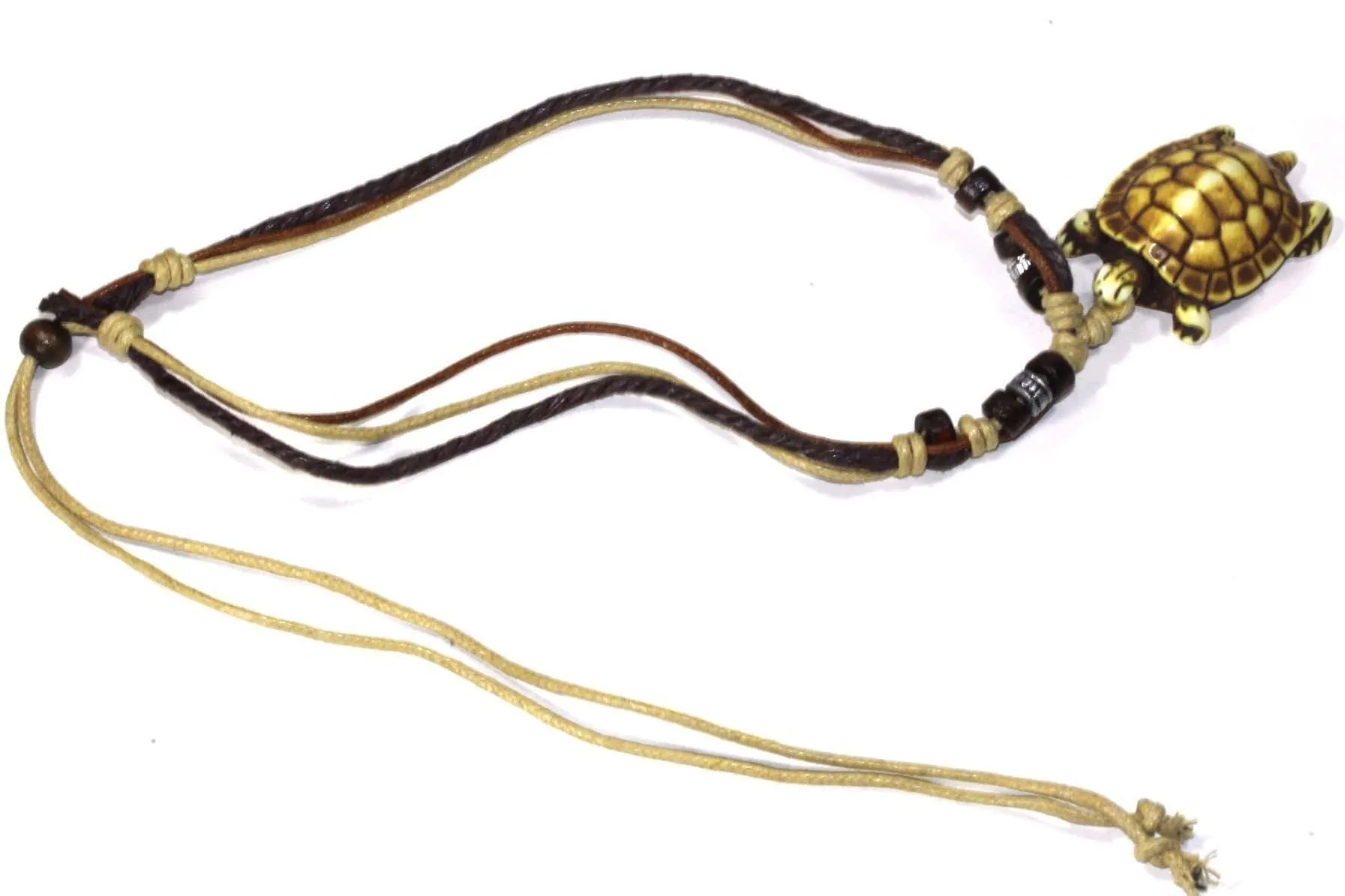 Tribal Turtle Boho Style Necklace
