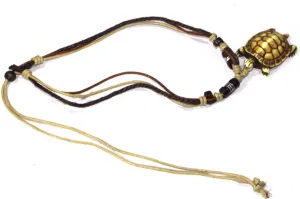 Tribal Turtle Boho Style Necklace