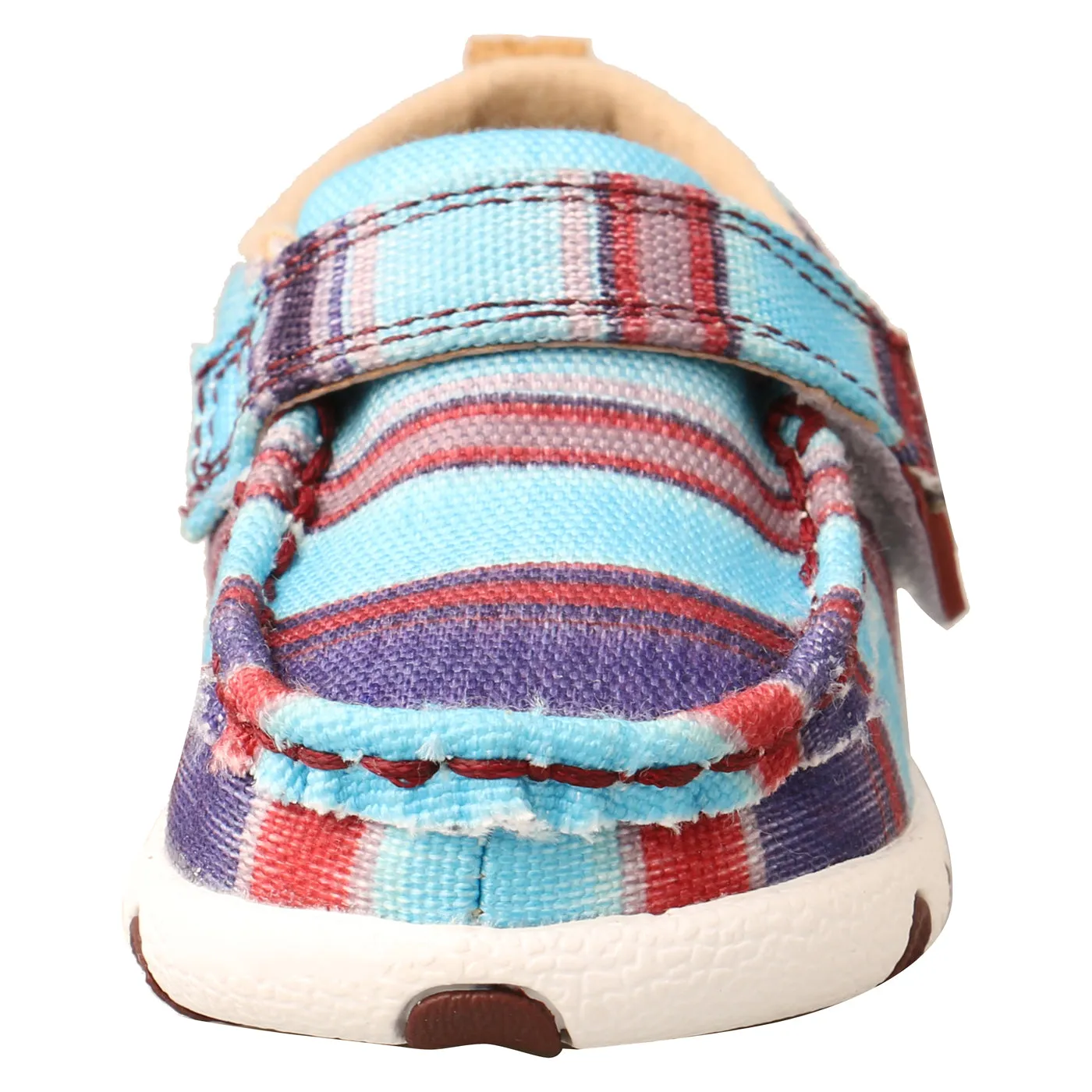 Twisted X Infant Hooey Driving Moc-Blue Multi
