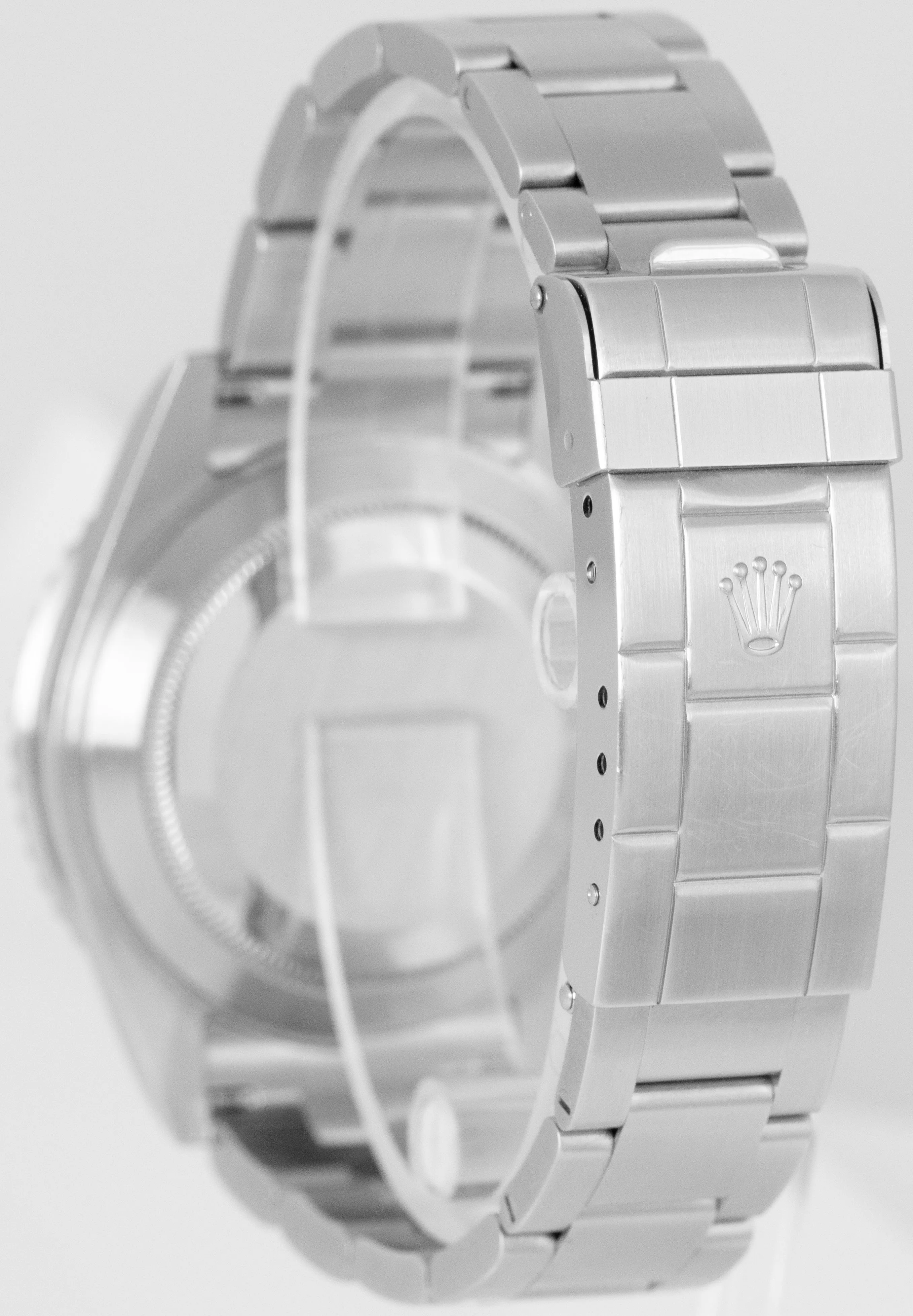 UNPOL. 2009 Rolex Submariner Date Green KERMIT Steel SEL REHAUT Watch 16610 BOX