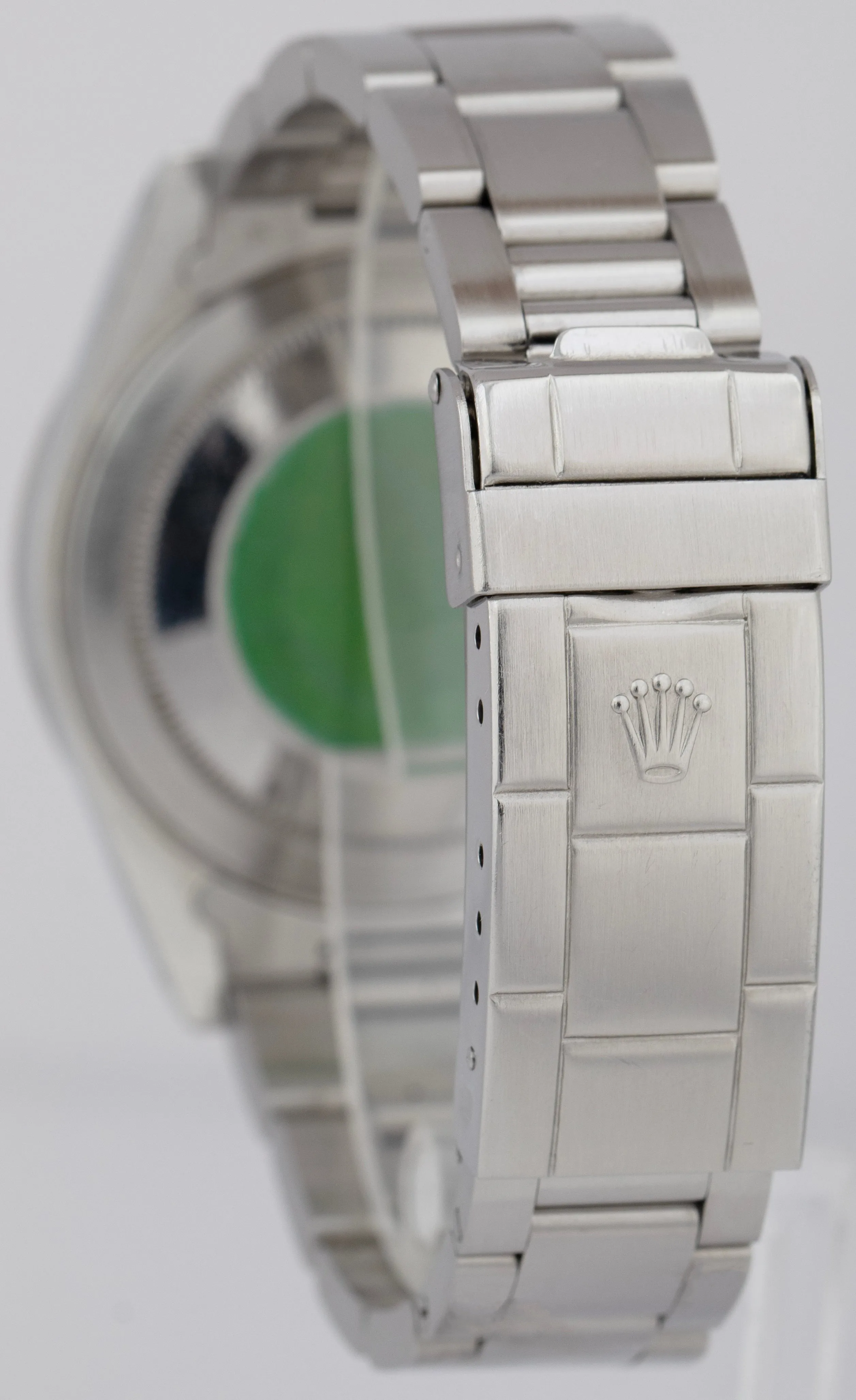 UNPOLISHED 1988 Rolex Explorer II Black Patina Stainless Steel 40mm Watch 16550