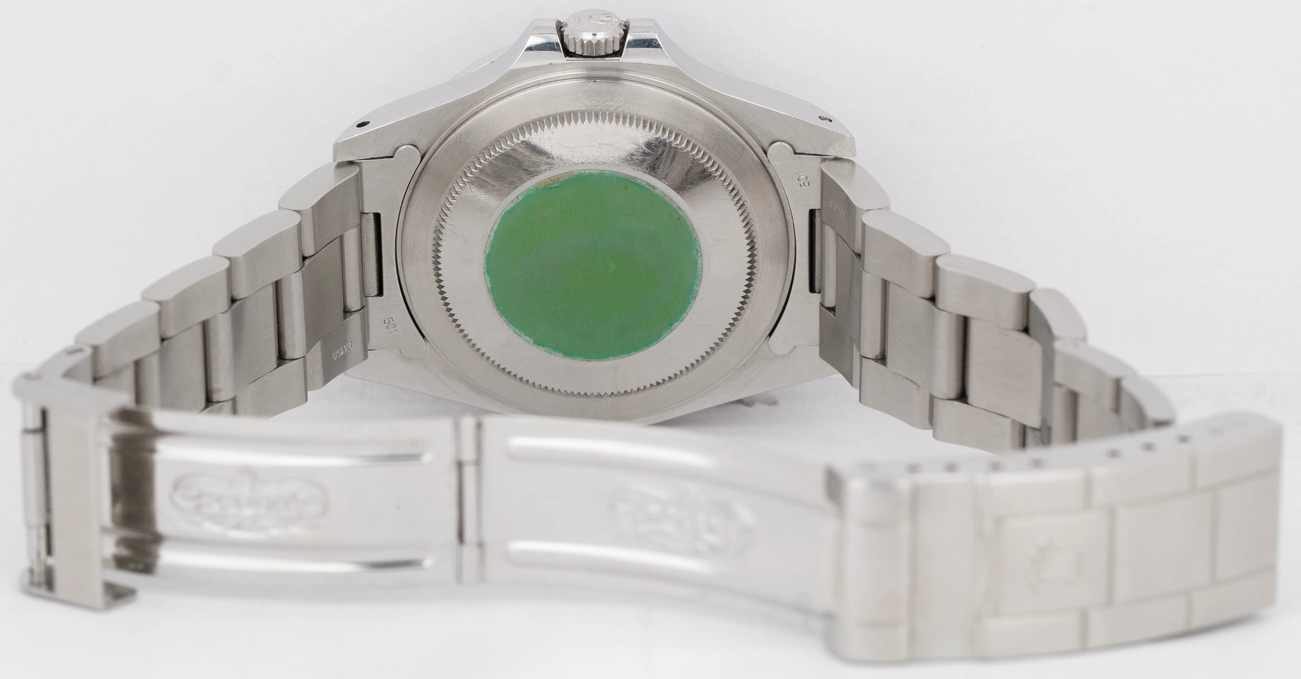 UNPOLISHED 1988 Rolex Explorer II Black Patina Stainless Steel 40mm Watch 16550