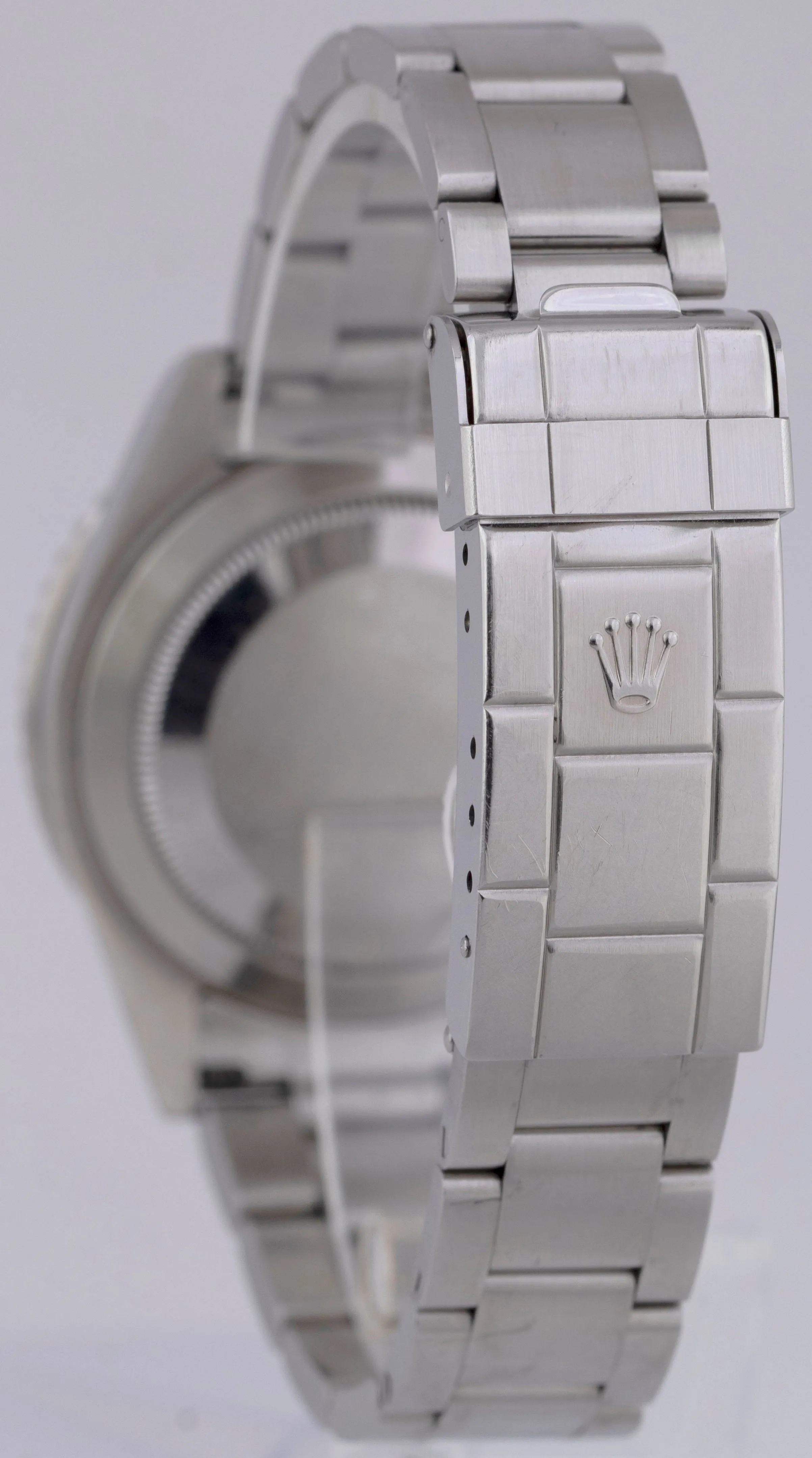 UNPOLISHED Rolex Submariner Date KERMIT Green 16610 LV Stainless Steel Watch