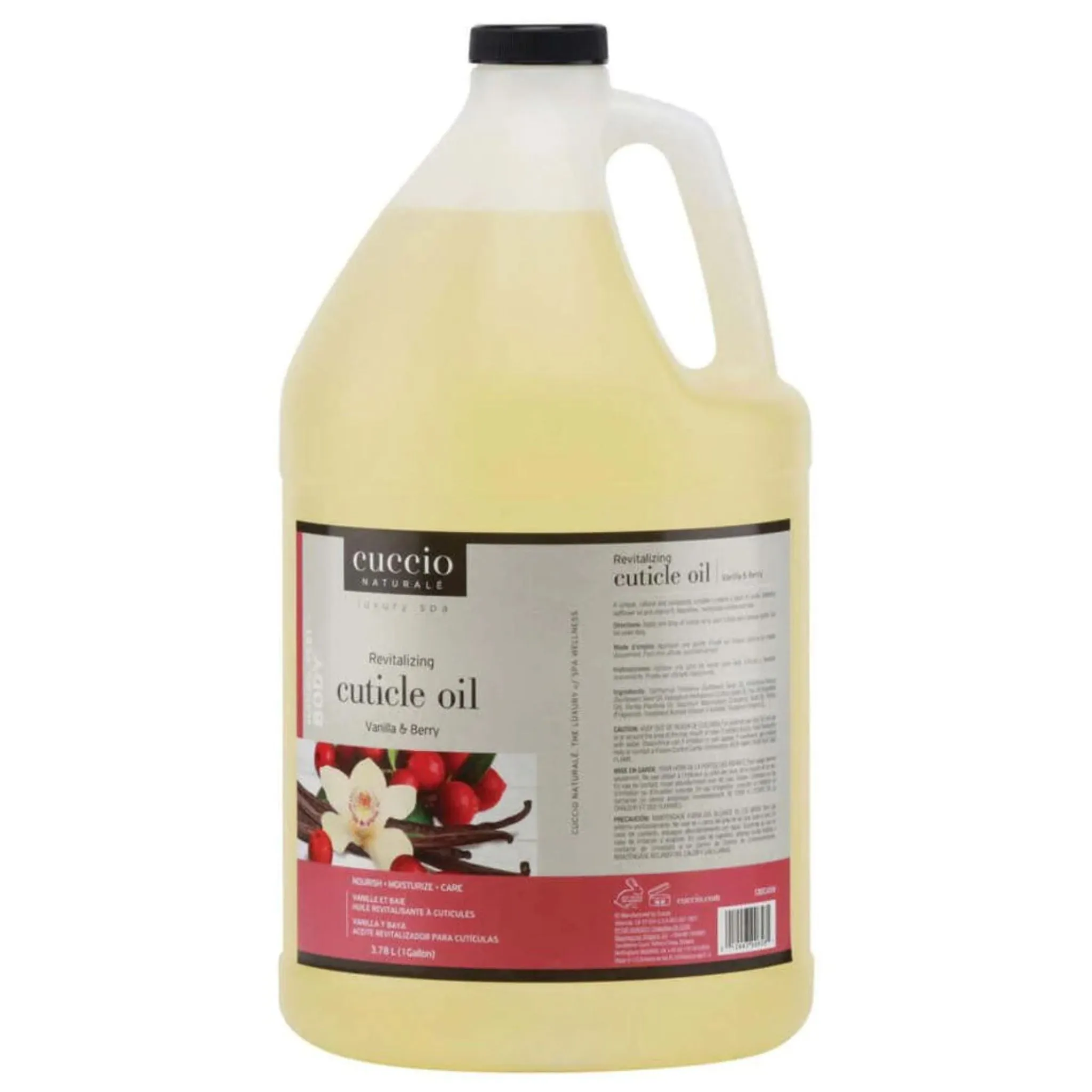 Vanilla & Berry Cuticle Oil Gallon