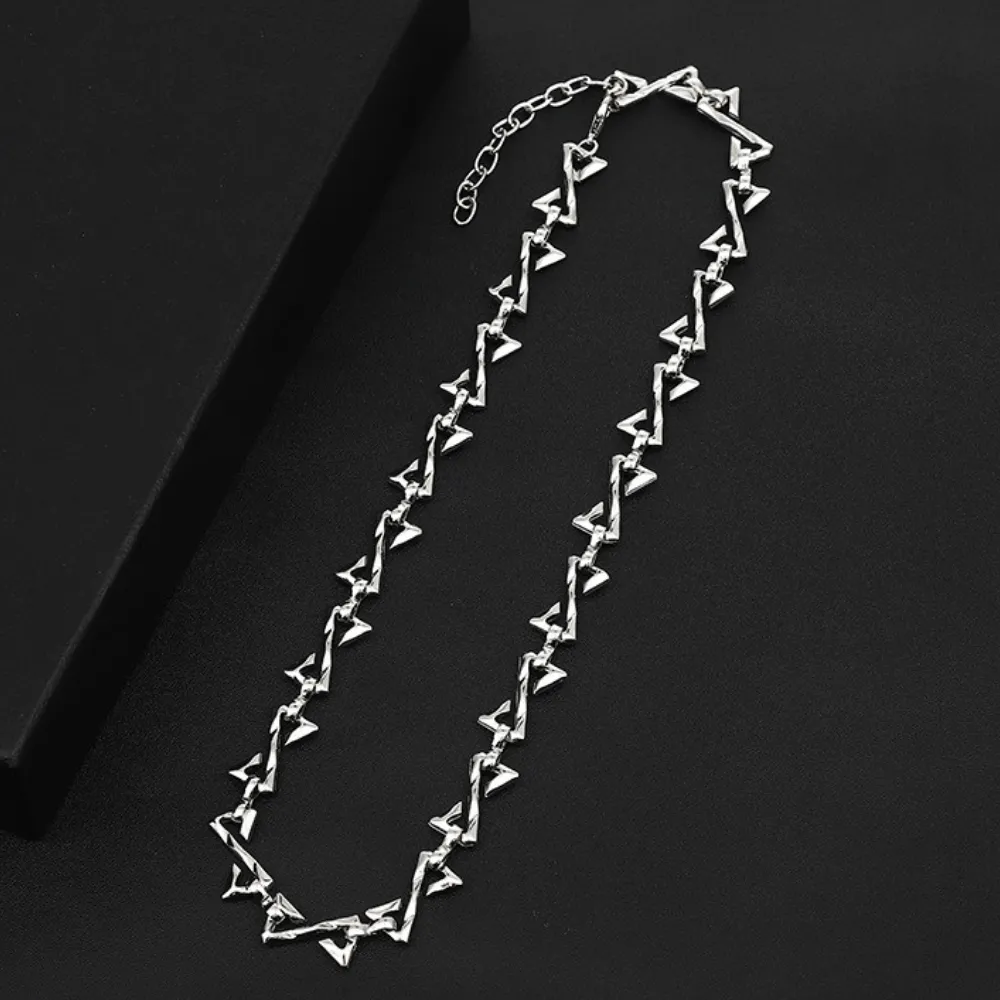 Z Letter Patchwork Necklace